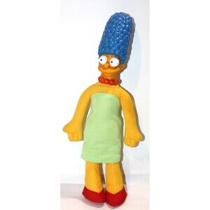 20th Century Fox The Simpsons Marge Simpson Doll Plush Vinyl Figure 1990 Vintage